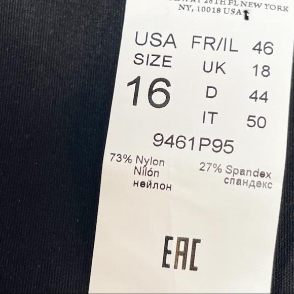 PROFILE BY GOTTEX Women’s Blue Fold Over Bikini Bottom Tribal Print Waistband - Picture 6 of 6